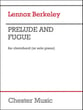 Prelude and Fugue for Clavichord, Op. 55, No. 3 piano sheet music cover